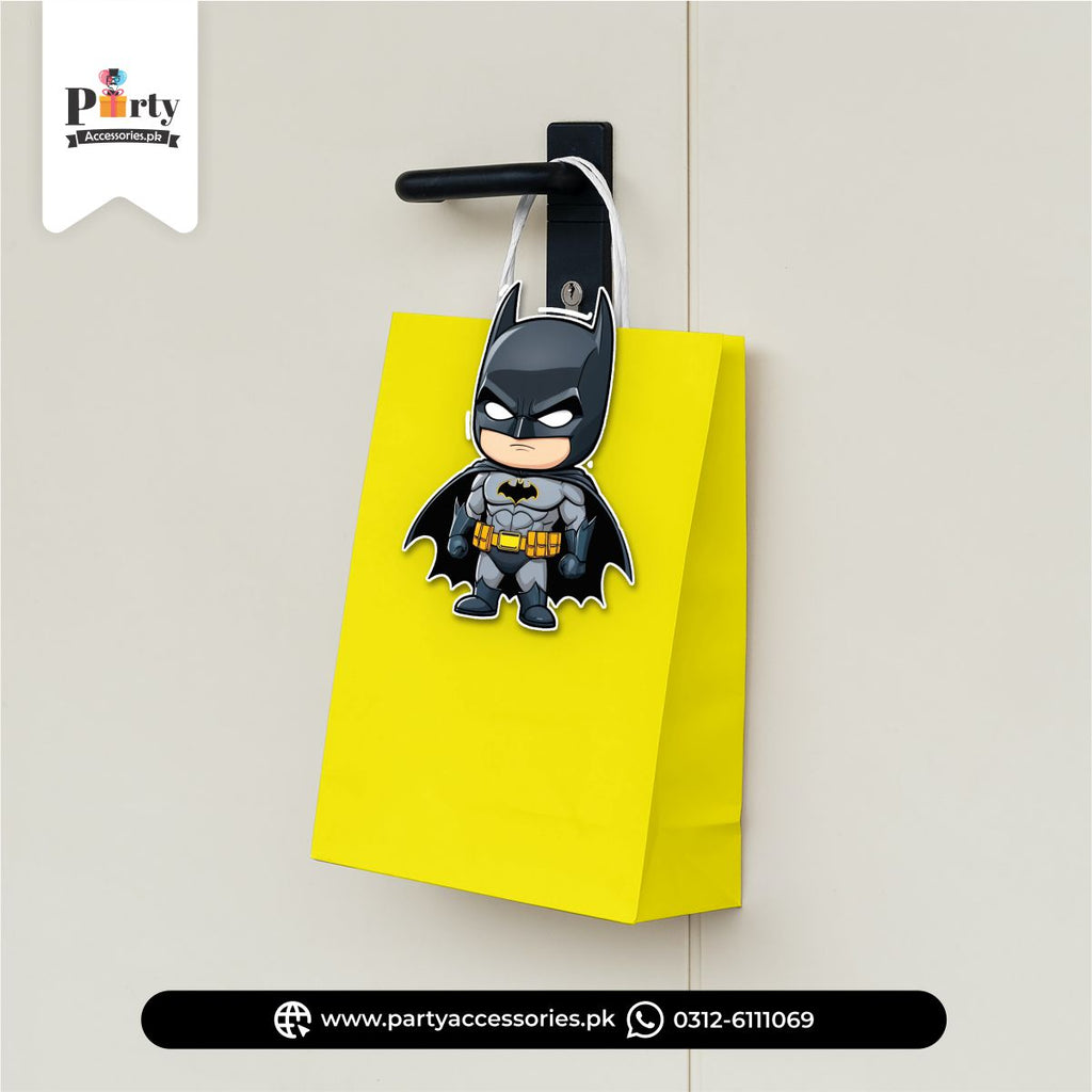 Batman Character Birthday Goody Bags | Premium Party Favors