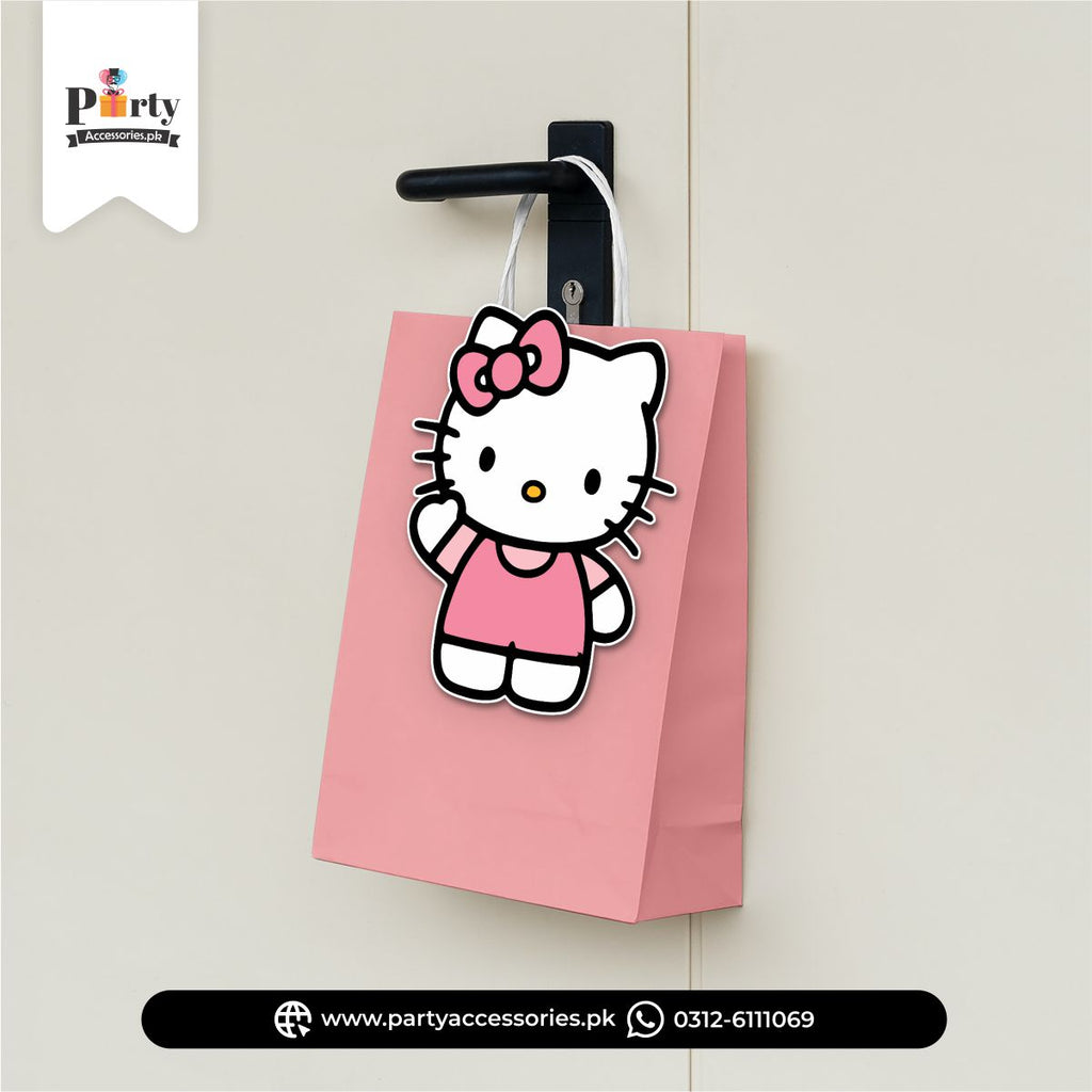 Hello Kitty Theme Birthday Goody Bags | Premium Party Favors 6 pcs Pack