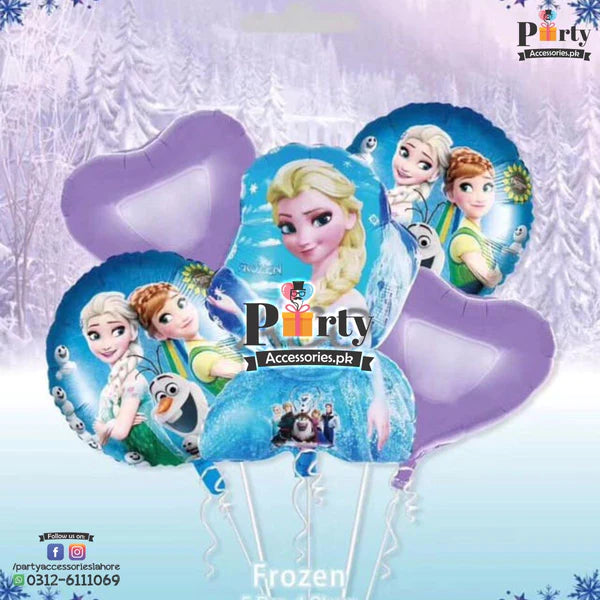Frozen Elsa themefoil balloons party decoration 