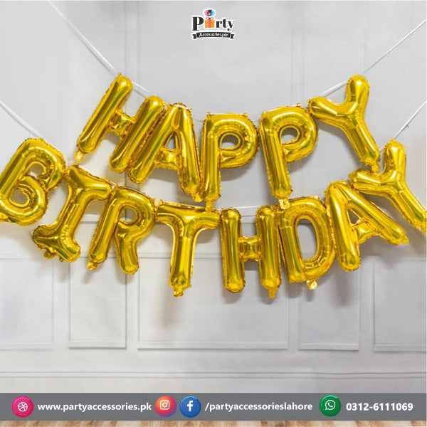 wonder woman theme golden happy birthday foil balloons 