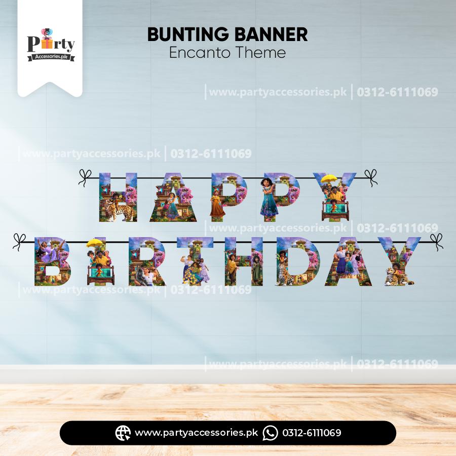 happy birthday cutout banner for encanto party for girls theme 