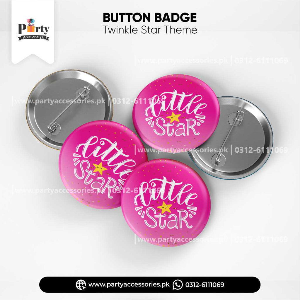Customized button badges in Twinkle Star theme