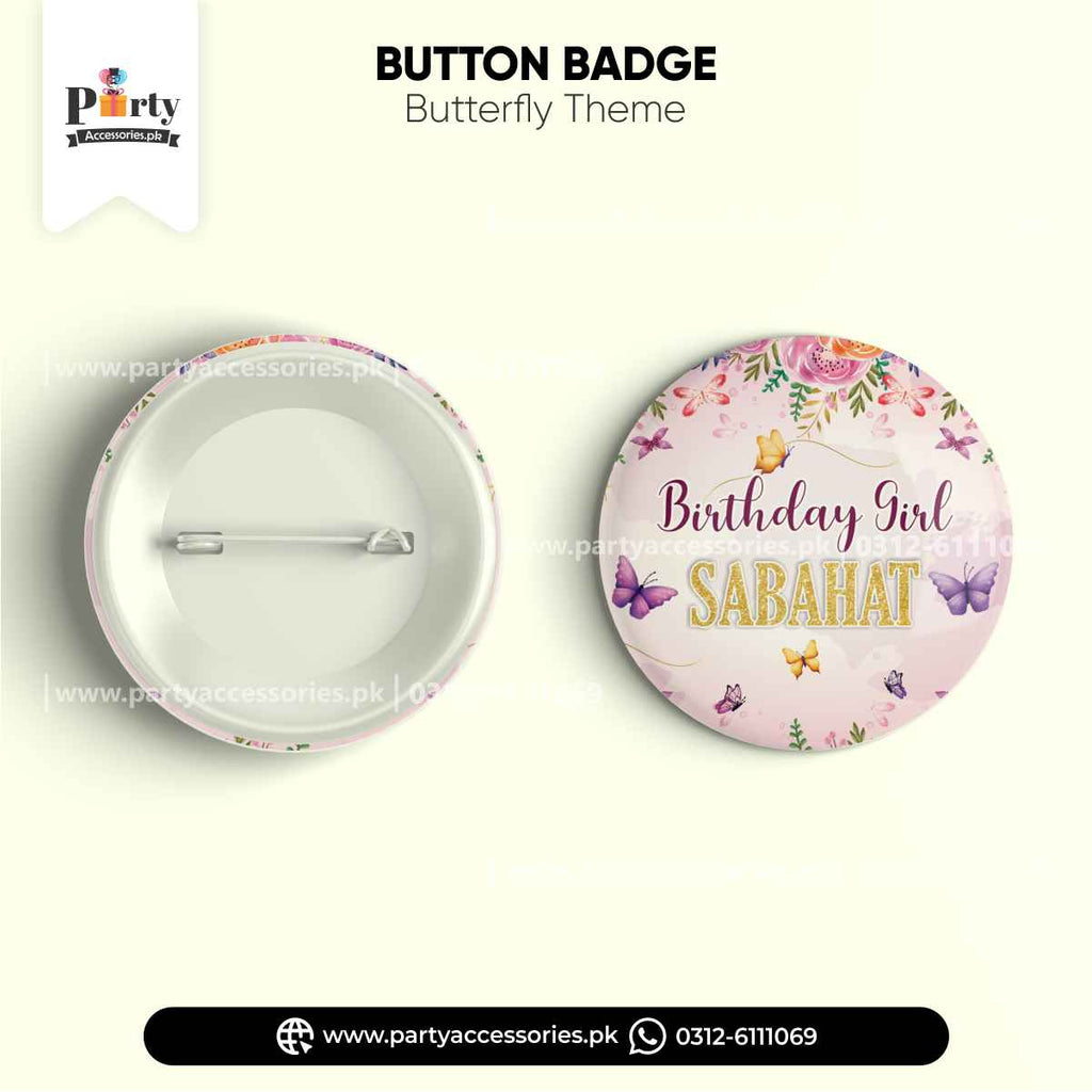 Customized Button Badges in Butterfly Theme