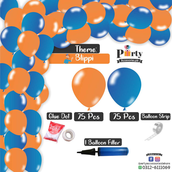 blippi theme birthday decoration balloons decoration ideas