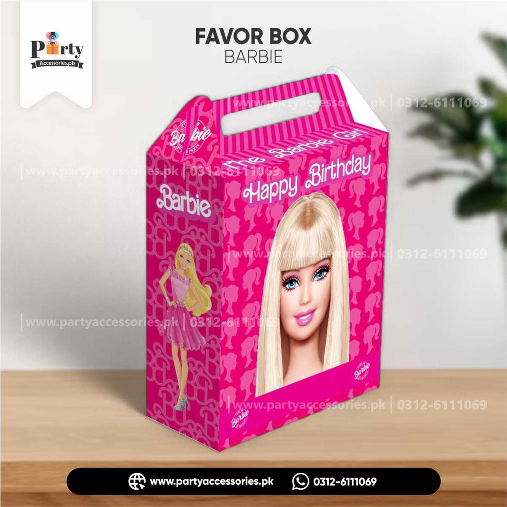 barbie theme party goody bags