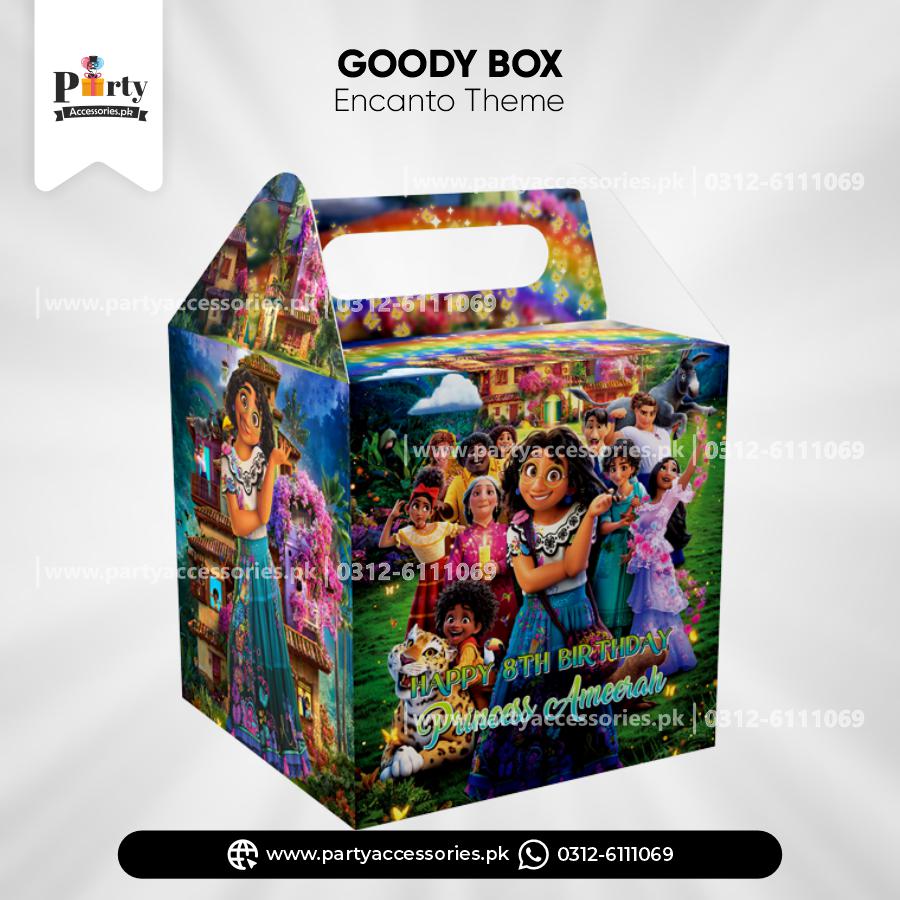 encanto theme customized goody boxes 