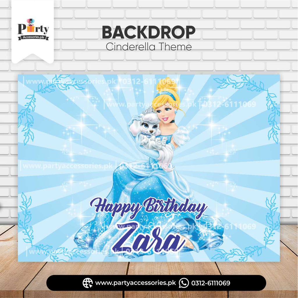 Customized Backdrop for Birthday Party Wall Decoration