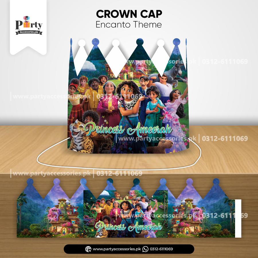 Encanto theme | Customized Crown Cap for the birthday girl