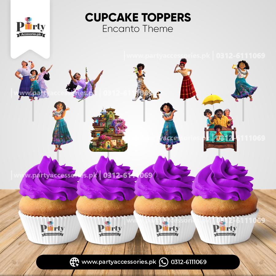 encanto theme customized cupcake topper for birthday party 
