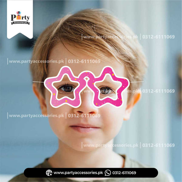 Twinkle Star Girl Theme Party Eye Masks