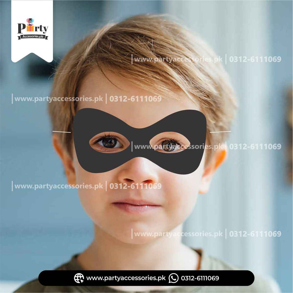 Black face eye mask 