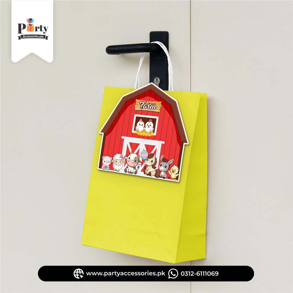 Farm Animals Theme Birthday Goody Bags | Premium Party Favors 