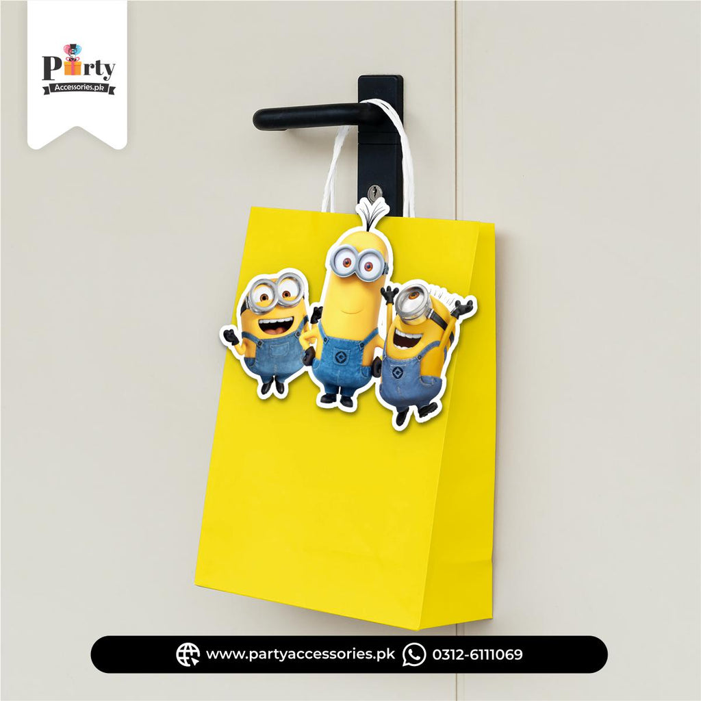 Birthday Party Goody Bags | Premium Party Favors in Minion Theme 