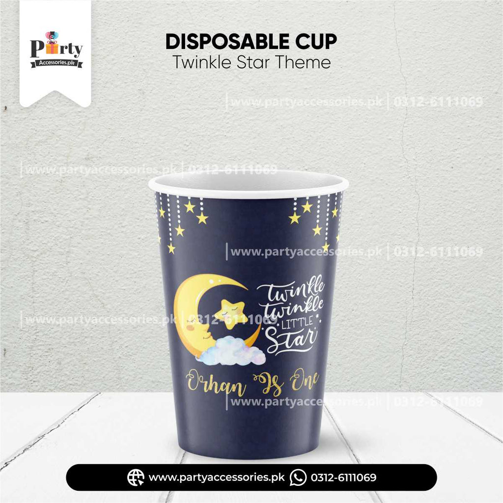 Twinkle Star Theme Disposable Cup