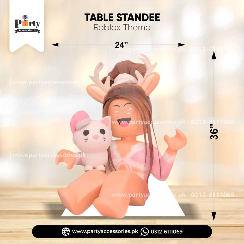 Roblox Girl Display Cutout