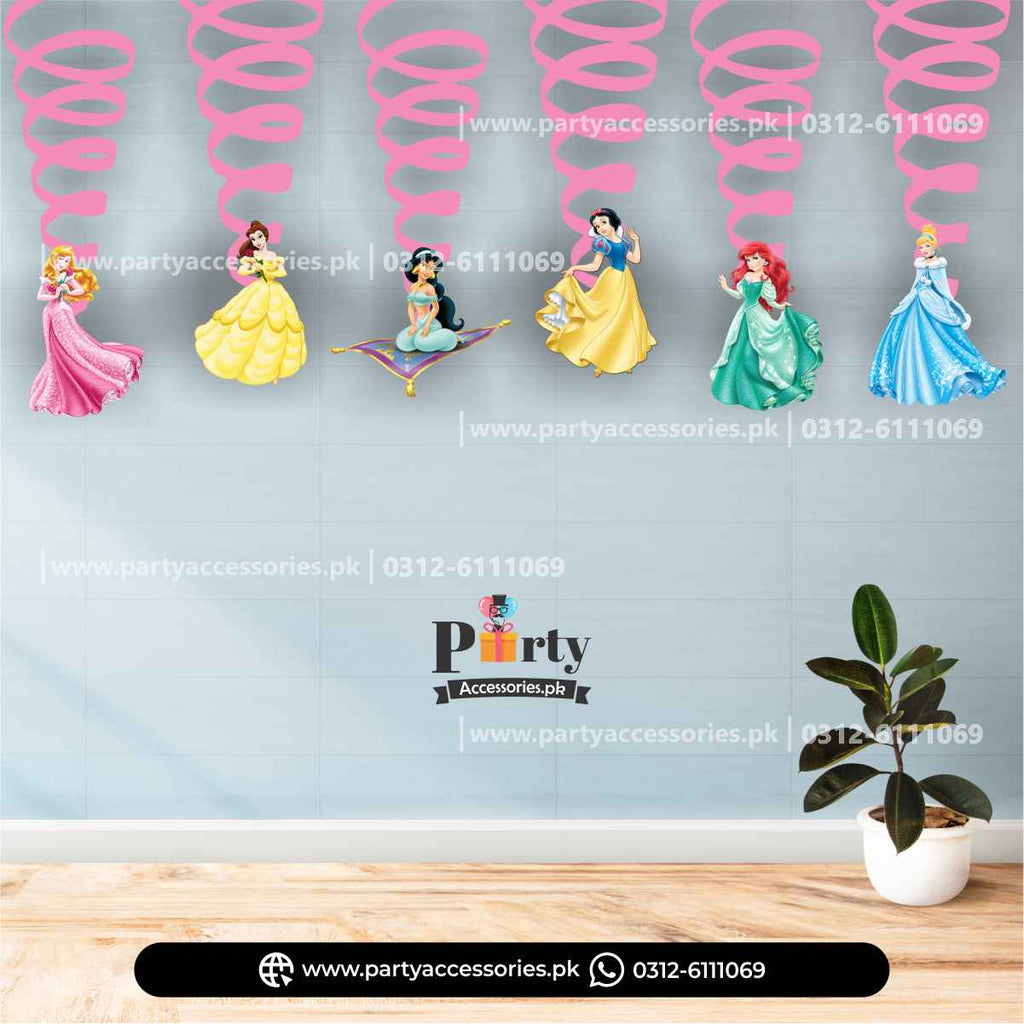 Disney princess Spiral Hanging swirls decorations