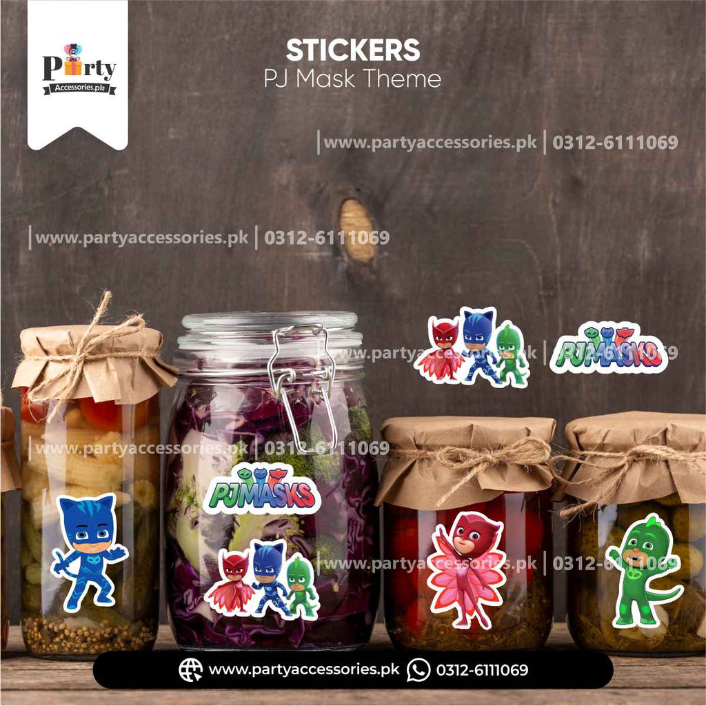 PJ Mask theme Stickers cutout for decoration 