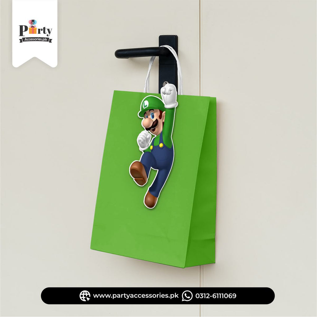 Super Mario Theme Birthday Goody Bags 