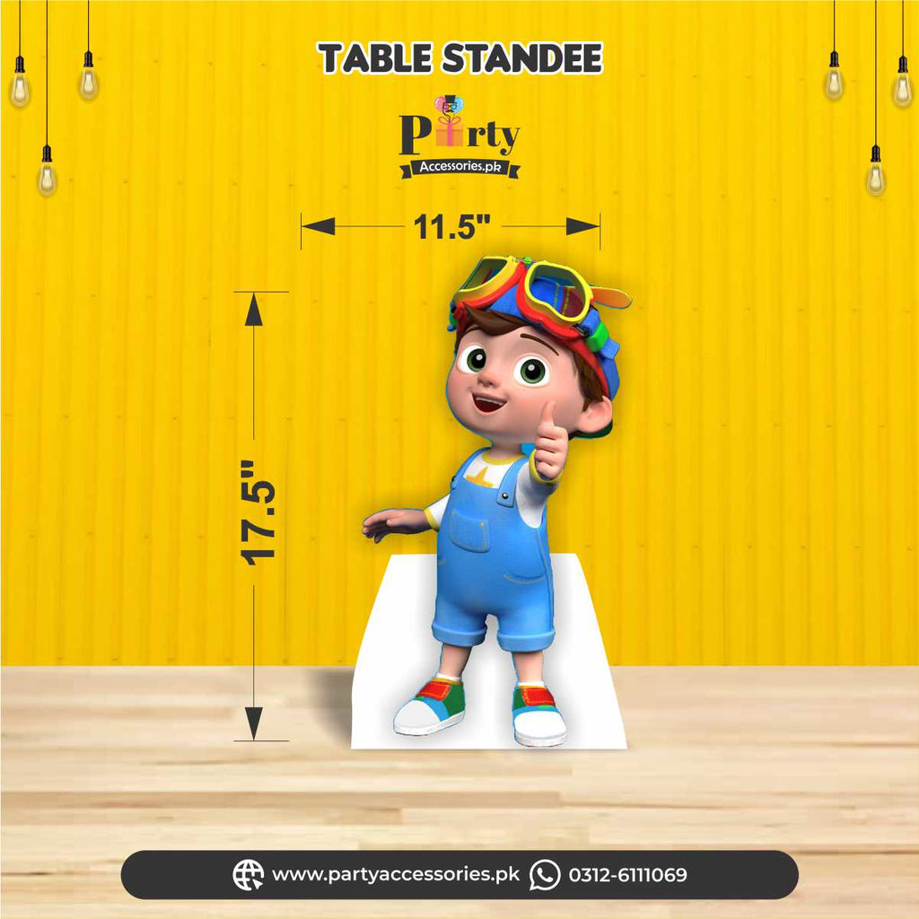 cocomelon tomtom table cutout customized ideas