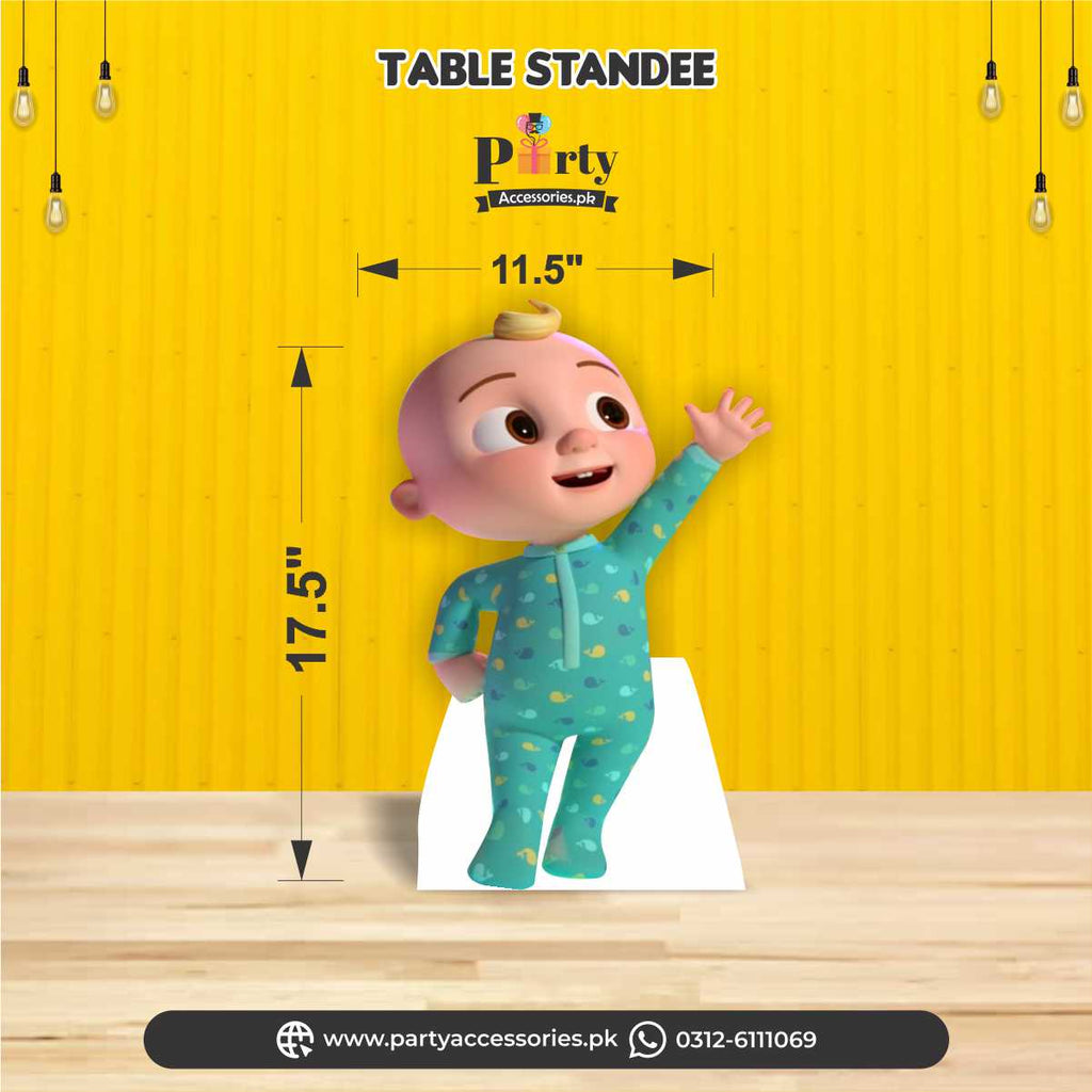 cocomelon jj character table cutout