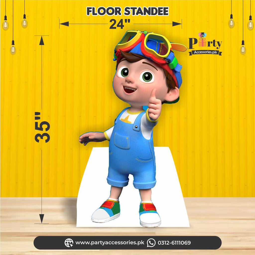 cocomelon theme tomtom large floor standing cutout