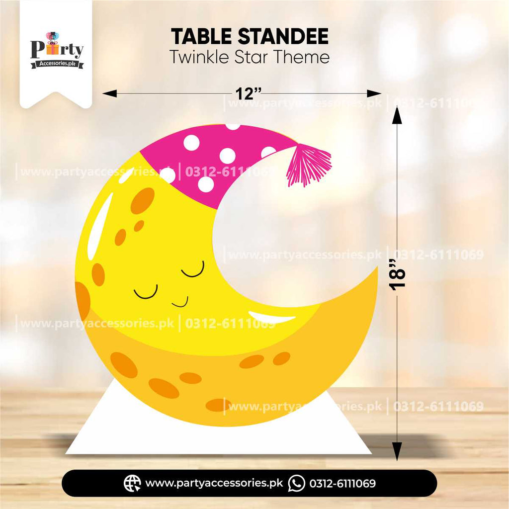 Twinkle Star Theme Table Standee