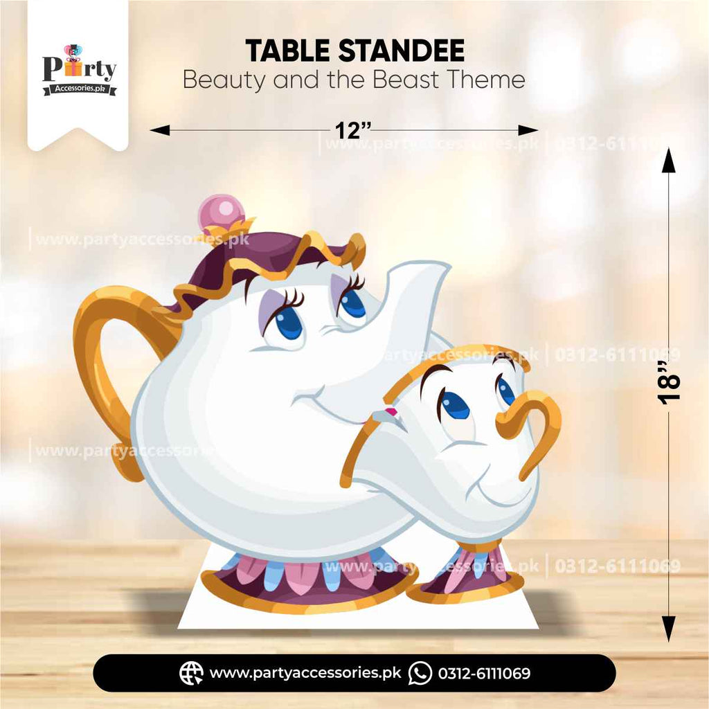 Customized Standee in Beauty and the Beast theme