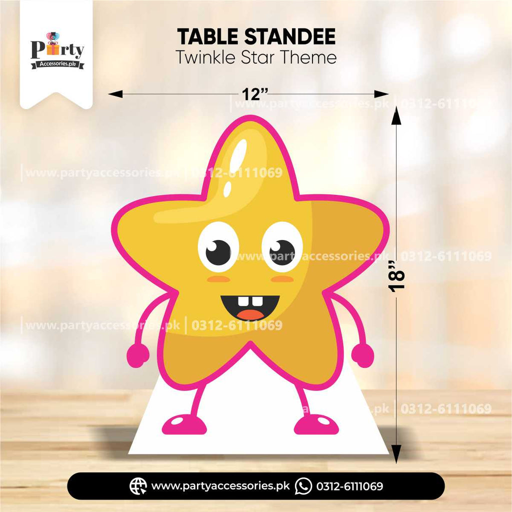 Twinkle Star Theme Standing Cutout 