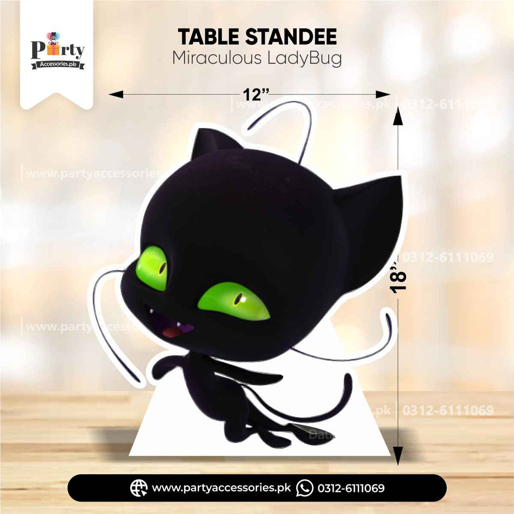 ladybug theme standing character cutout for party decoration 