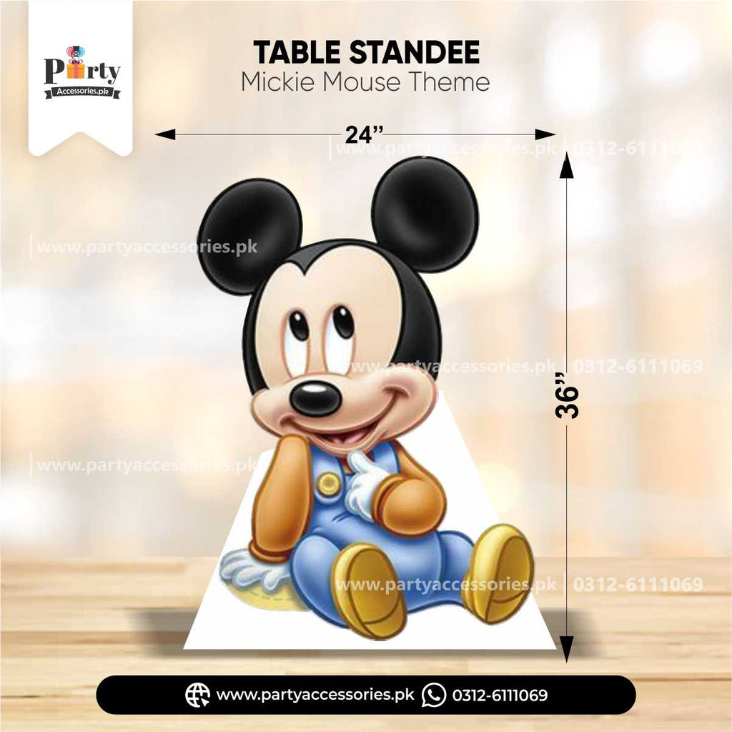Mickey moues standing cutout for party decoration