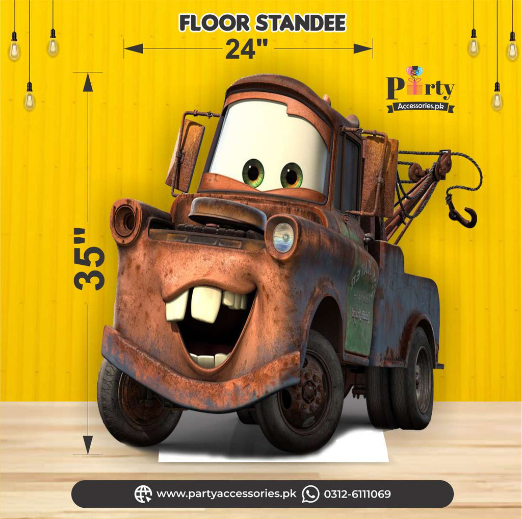 brown mcqueen theme car 