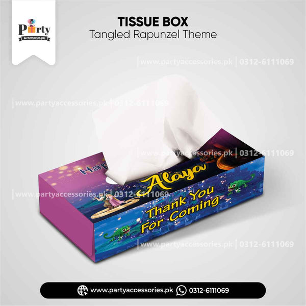 Customized Tissue Box In Tangled Rapunzel Theme