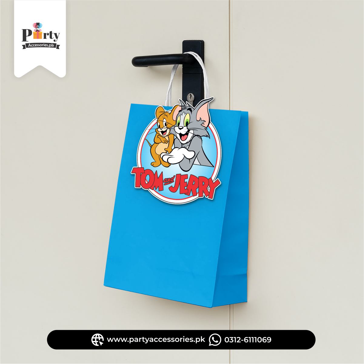 Tom & Jerry Goody Bags | 6-Pack Premium Birthday Party Favors ...