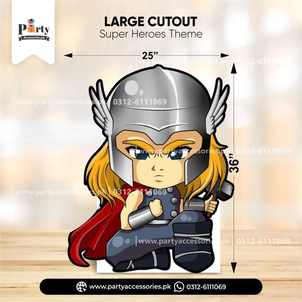 Thor super hero large cutout