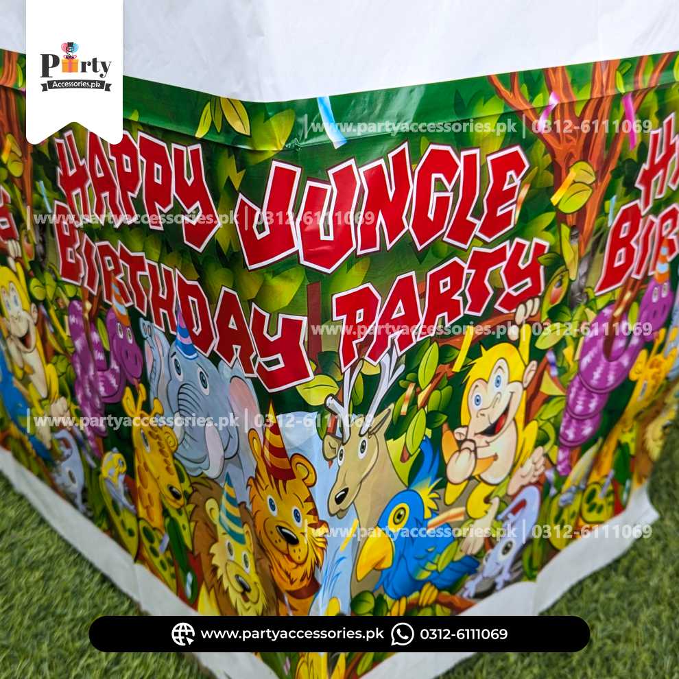 Jungle Safari Table Top Sheet 