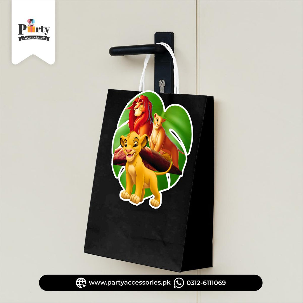 Lion King Theme Birthday Goody Bags | Premium Party Favors 6 pcs Pack