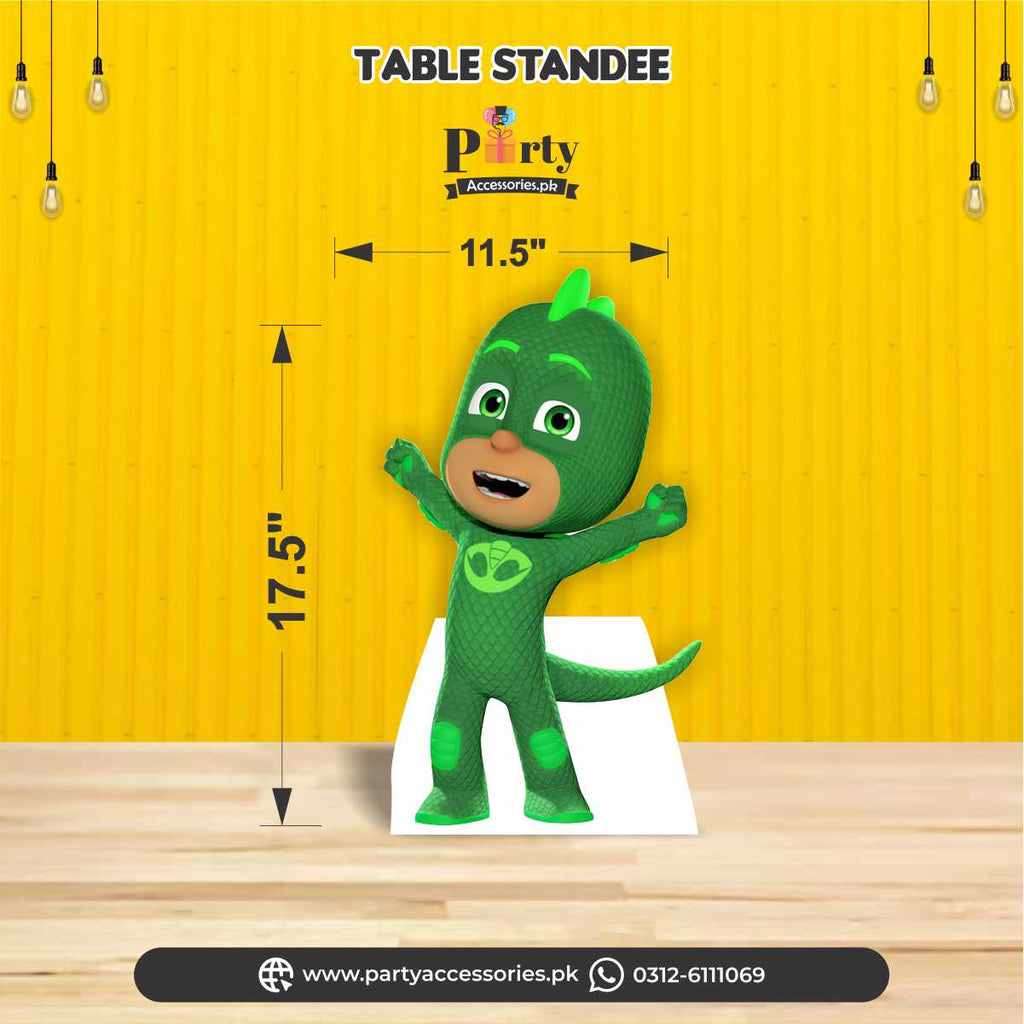 gekko table standee for table decoration 