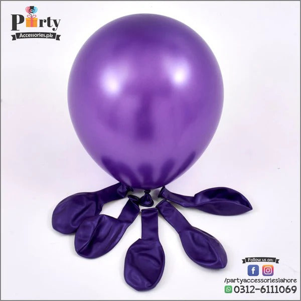 Wednesday addams Theme Solid color latex rubber balloons for party decoration