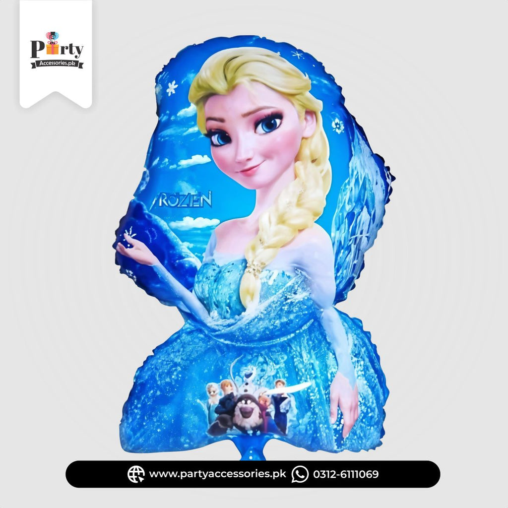 Frozen elsa theme wall decoration exclusive birthday foil balloon