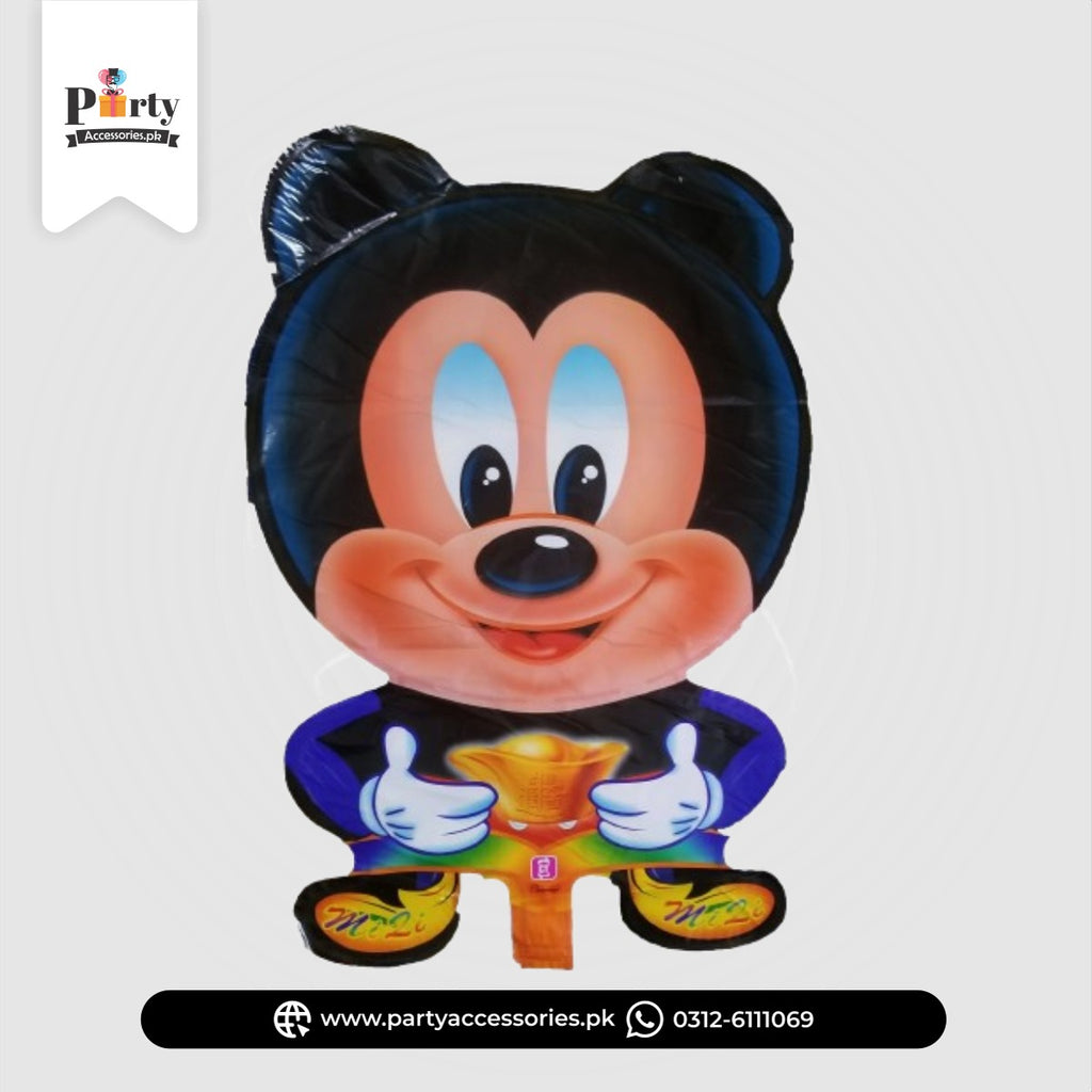 Mickey Mouse Character Foil Balloon – Classic Party Decoration