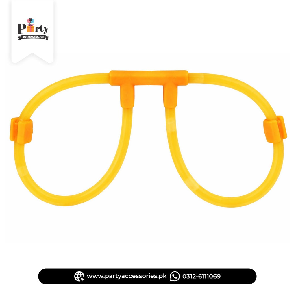 LED Glow Party Glasses – Neon Light Up Glasses for Party & Events