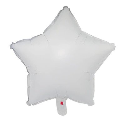 white star foill balloon wall decoration 