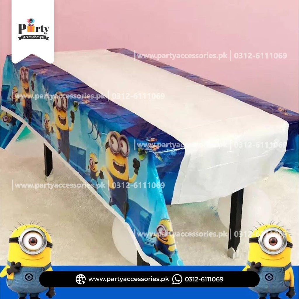 Minion Theme Table Cover