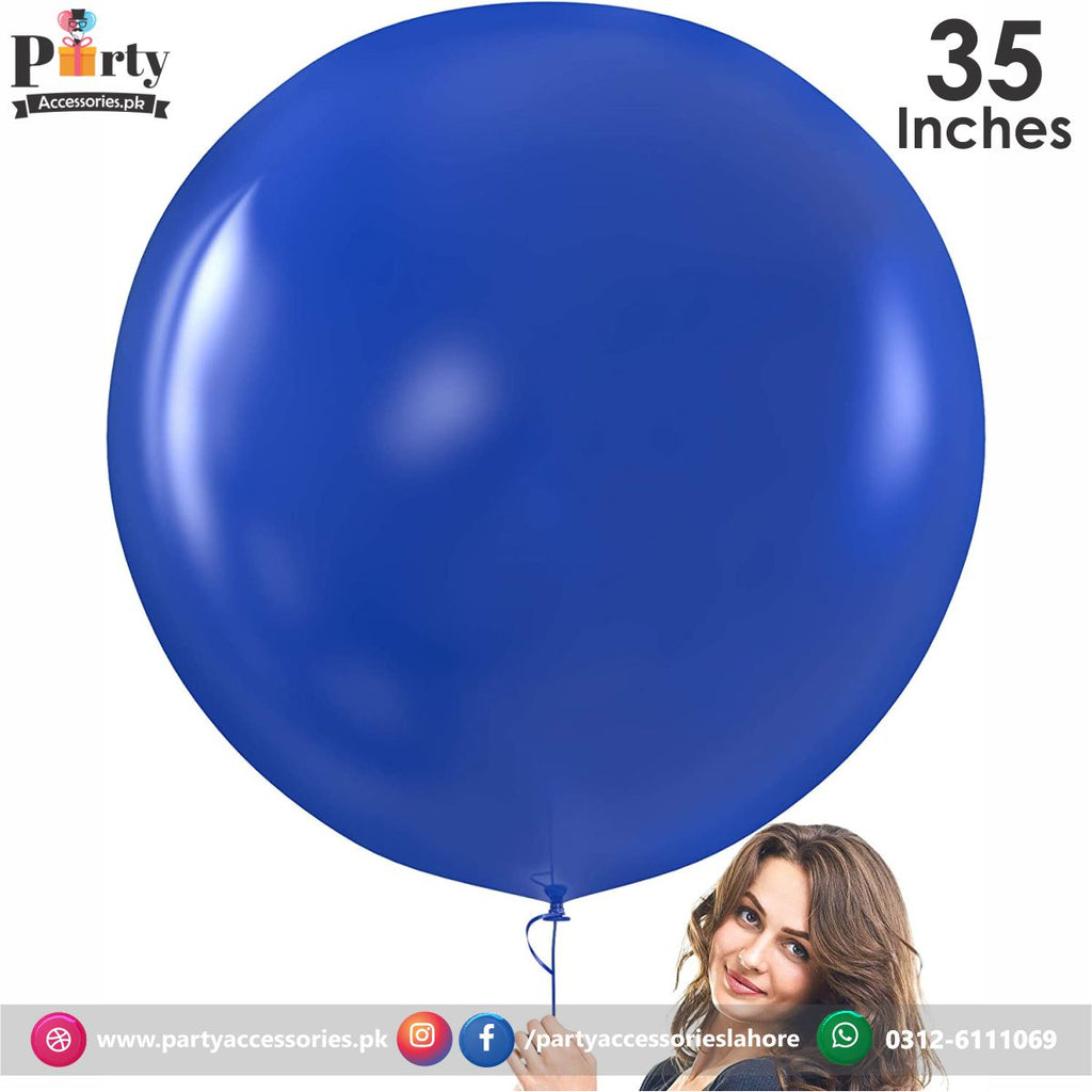 Jumbo Latex Balloons 36 inches multi colors