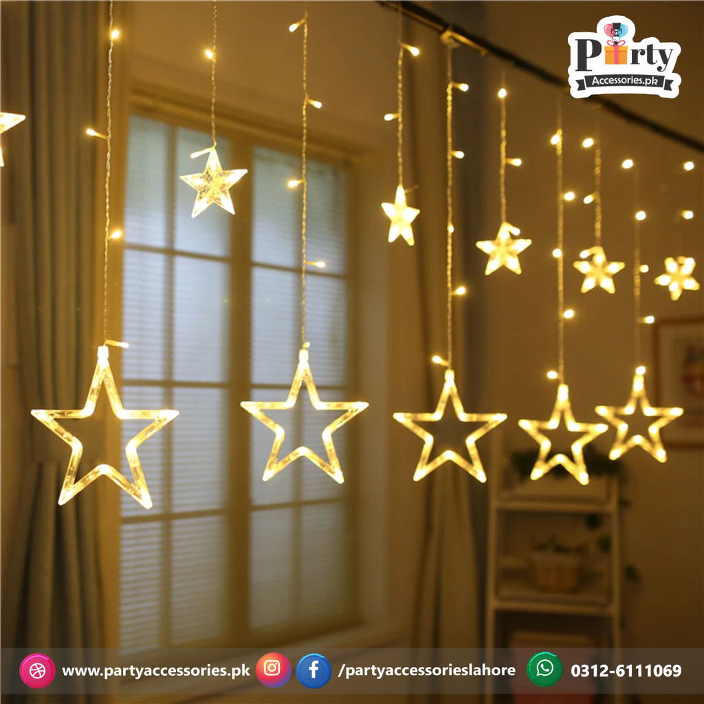 Star shape decoration fairy lights perfect for Room Decoration