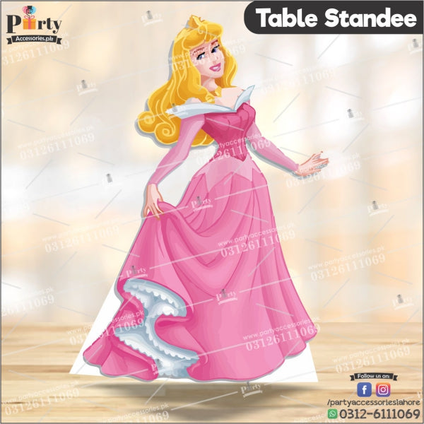 Disney Princess  theme Table standing aurora character cutouts