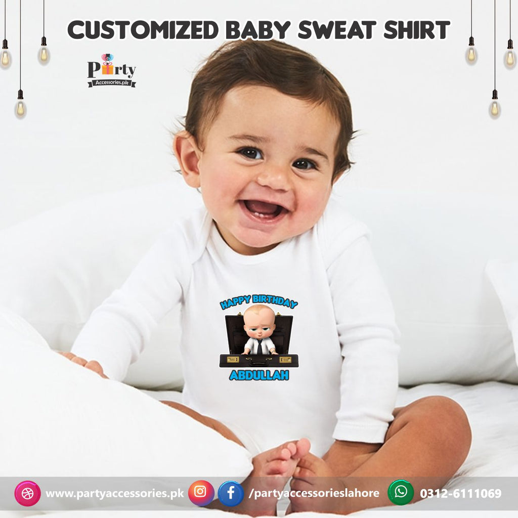 boss baby theme customized t shirt