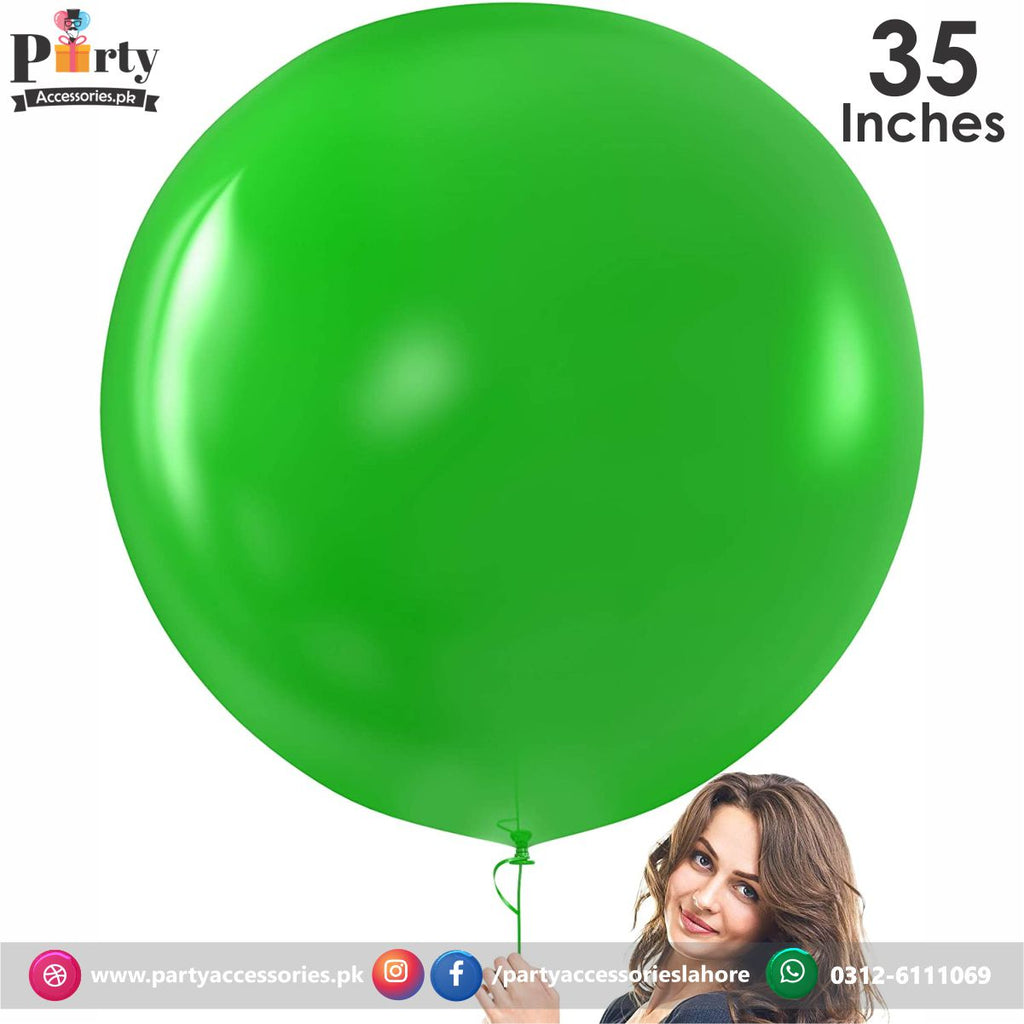 Jumbo Latex Balloons 36 inches multi colors