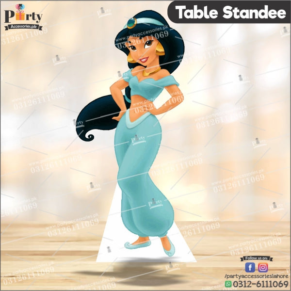 Disney Princess theme Jasmine  Table standing character cutouts for party decoration 