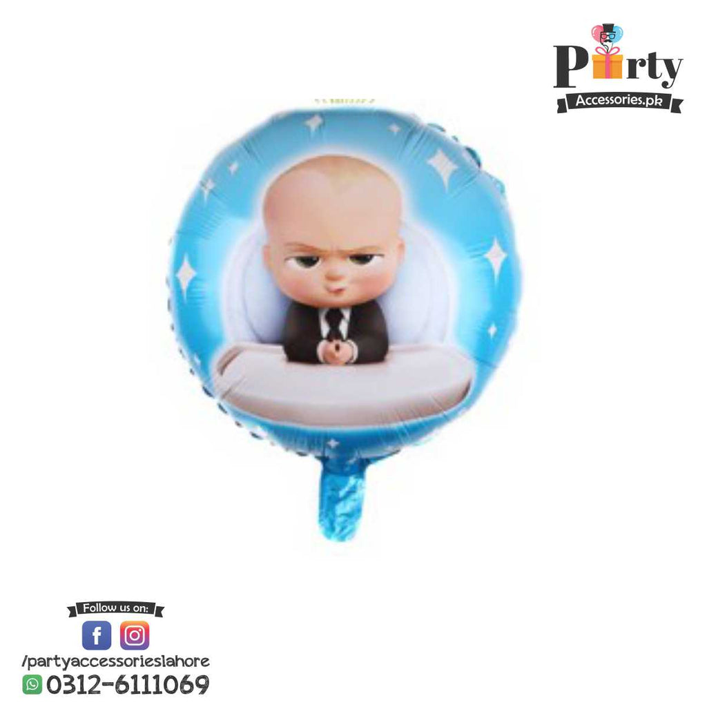 Boss Baby Round foil balloon